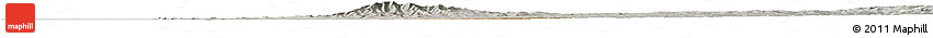 Satellite Horizon Map of NYATIKE, lighten, semi-desaturated