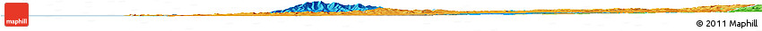 Satellite Horizon Map of NYATIKE, political outside