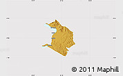 Physical Map of NYATIKE, cropped outside