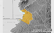 Physical Map of NYATIKE, desaturated