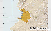 Physical Map of NYATIKE, lighten