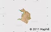 Satellite Map of NYATIKE, cropped outside