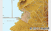 Satellite Map of NYATIKE, physical outside