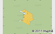 Savanna Style Map of NYATIKE, single color outside
