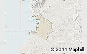 Shaded Relief Map of NYATIKE, lighten
