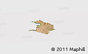 Satellite Panoramic Map of NYATIKE, cropped outside
