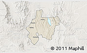 Shaded Relief 3D Map of MOGOTIO, lighten
