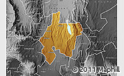 Physical Map of MOGOTIO, desaturated