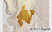 Physical Map of MOGOTIO, lighten