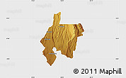 Physical Map of MOGOTIO, single color outside