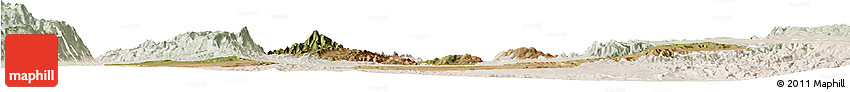 Satellite Horizon Map of NGINYANG, lighten