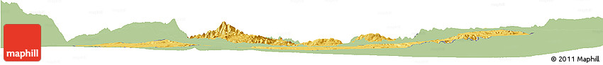 Savanna Style Horizon Map of NGINYANG, single color outside