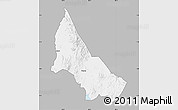 Gray Map of NGINYANG, single color outside