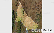Satellite Map of NGINYANG, darken