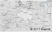 Silver Style 3D Map of RAVINE