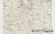 Shaded Relief Map of RAVINE