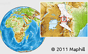 Physical Location Map of TENGES, highlighted parent region, highlighted grandparent region