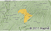 Savanna Style 3D Map of BOMET