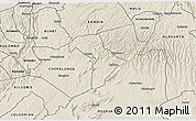 Shaded Relief 3D Map of BOMET