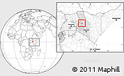 Blank Location Map of TOT, highlighted grandparent region, within the entire country