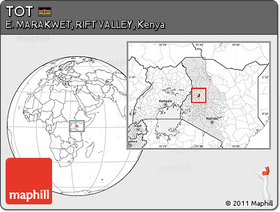 Blank Location Map of TOT, highlighted grandparent region