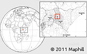 Blank Location Map of TOT, highlighted parent region, highlighted grandparent region, within the entire country