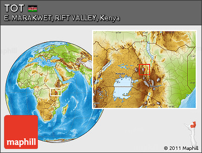 Physical Location Map of TOT