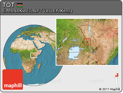Satellite Location Map of TOT