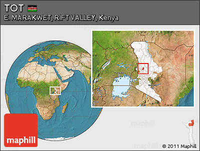 Satellite Location Map of TOT, highlighted grandparent region