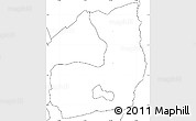 Blank Simple Map of TOT, no labels