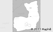 Gray Simple Map of TOT