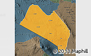 Political Map of LOITOKITOK, darken, semi-desaturated