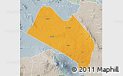 Political Map of LOITOKITOK, lighten, semi-desaturated