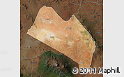 Satellite Map of LOITOKITOK, darken