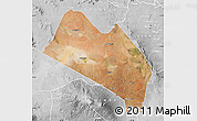 Satellite Map of LOITOKITOK, lighten, desaturated