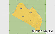 Savanna Style Map of LOITOKITOK, single color outside