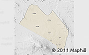 Shaded Relief Map of LOITOKITOK, lighten, desaturated