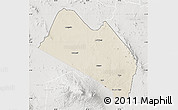 Shaded Relief Map of LOITOKITOK, lighten, semi-desaturated