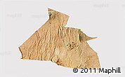 Satellite 3D Map of NGONG, cropped outside