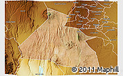 Satellite 3D Map of NGONG, physical outside
