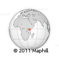 Outline Map of KAJIADO