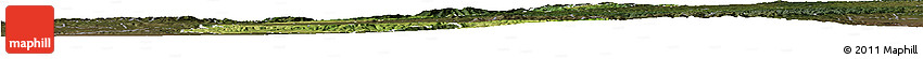 Satellite Horizon Map of KERICHO, darken