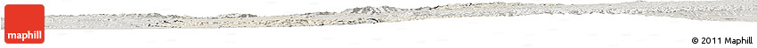 Shaded Relief Horizon Map of KERICHO, semi-desaturated Shaded Relief Horizon Map of KERICHO, semi-desaturated