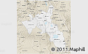 Classic Style 3D Map of NAKURU