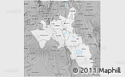 Gray 3D Map of NAKURU