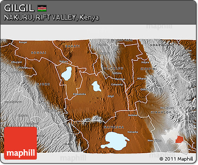 Physical 3D Map of GILGIL