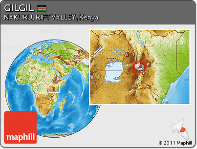 Physical Location Map of GILGIL, highlighted parent region