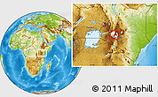 Physical Location Map of GILGIL, highlighted parent region