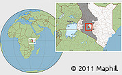 Savanna Style Location Map of GILGIL, highlighted country, highlighted grandparent region