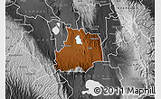 Physical Map of GILGIL, desaturated